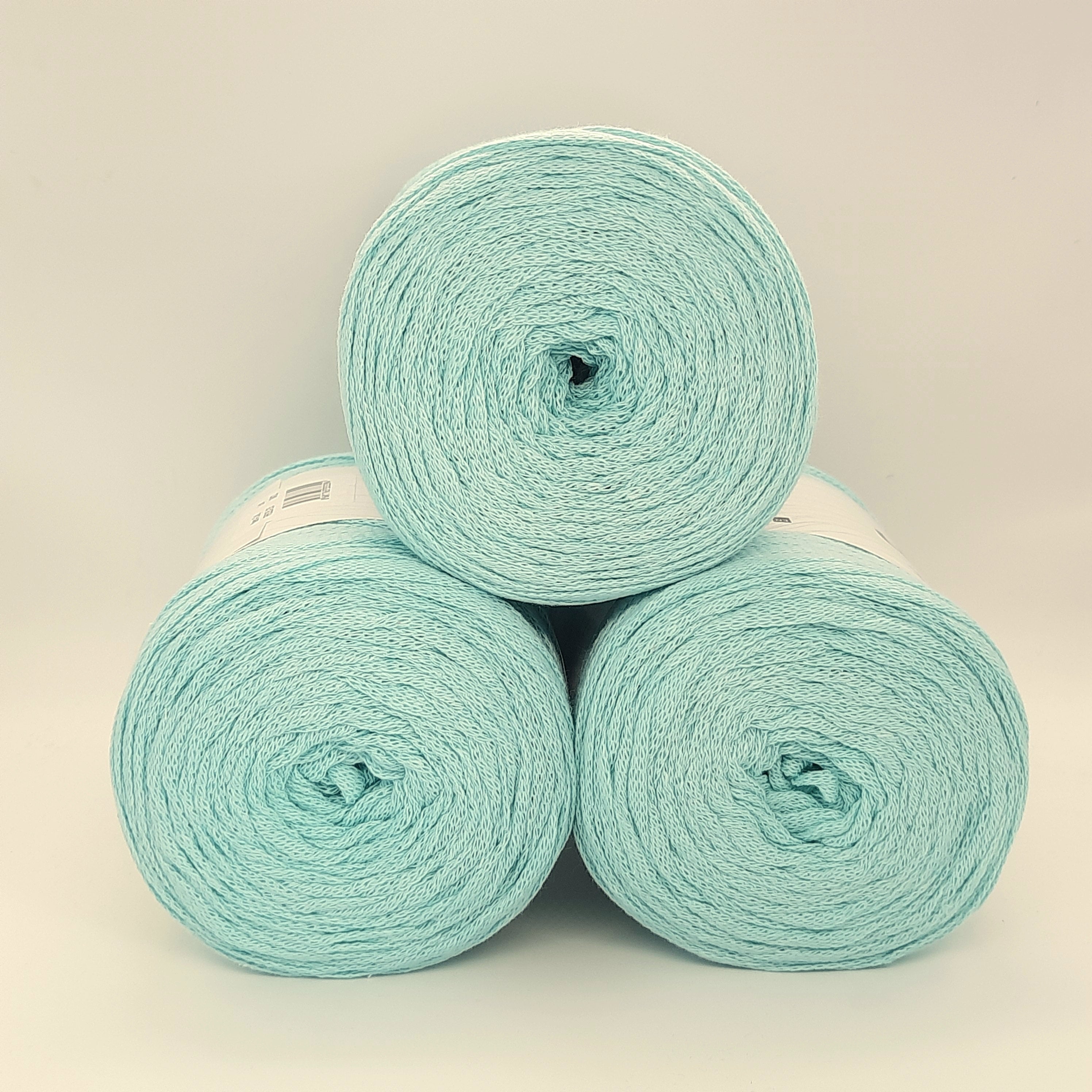 Fettuccia Ribbon Verde Acqua 250gr – Woolly Yarn Shop