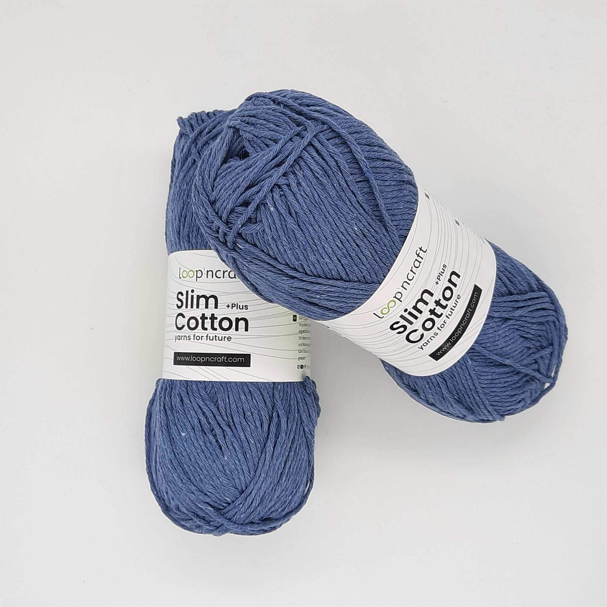 Cotone Riciclato Slim Blu Jeans 100gr