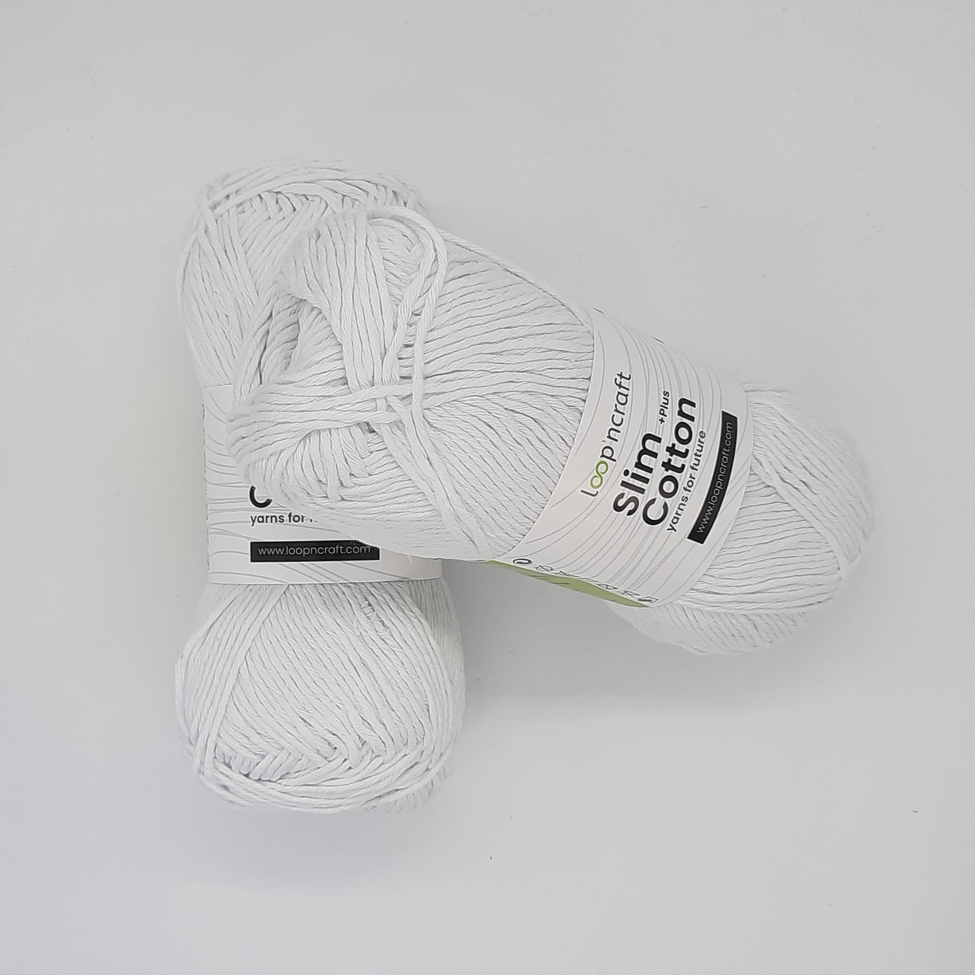 Cotone Riciclato Slim Cotton Bianco 100gr