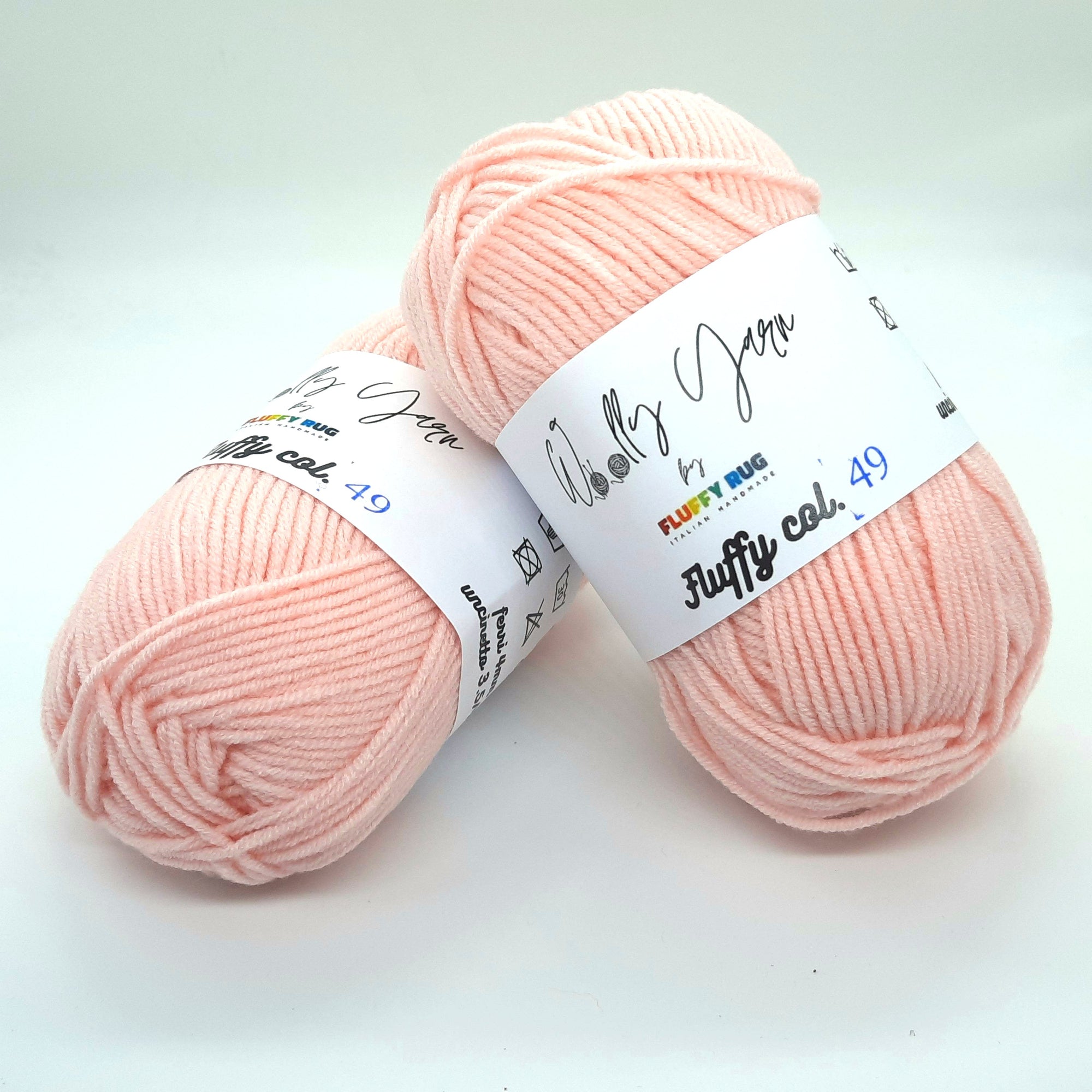 Fluffy Rosa Baby, Filato Baby N.49