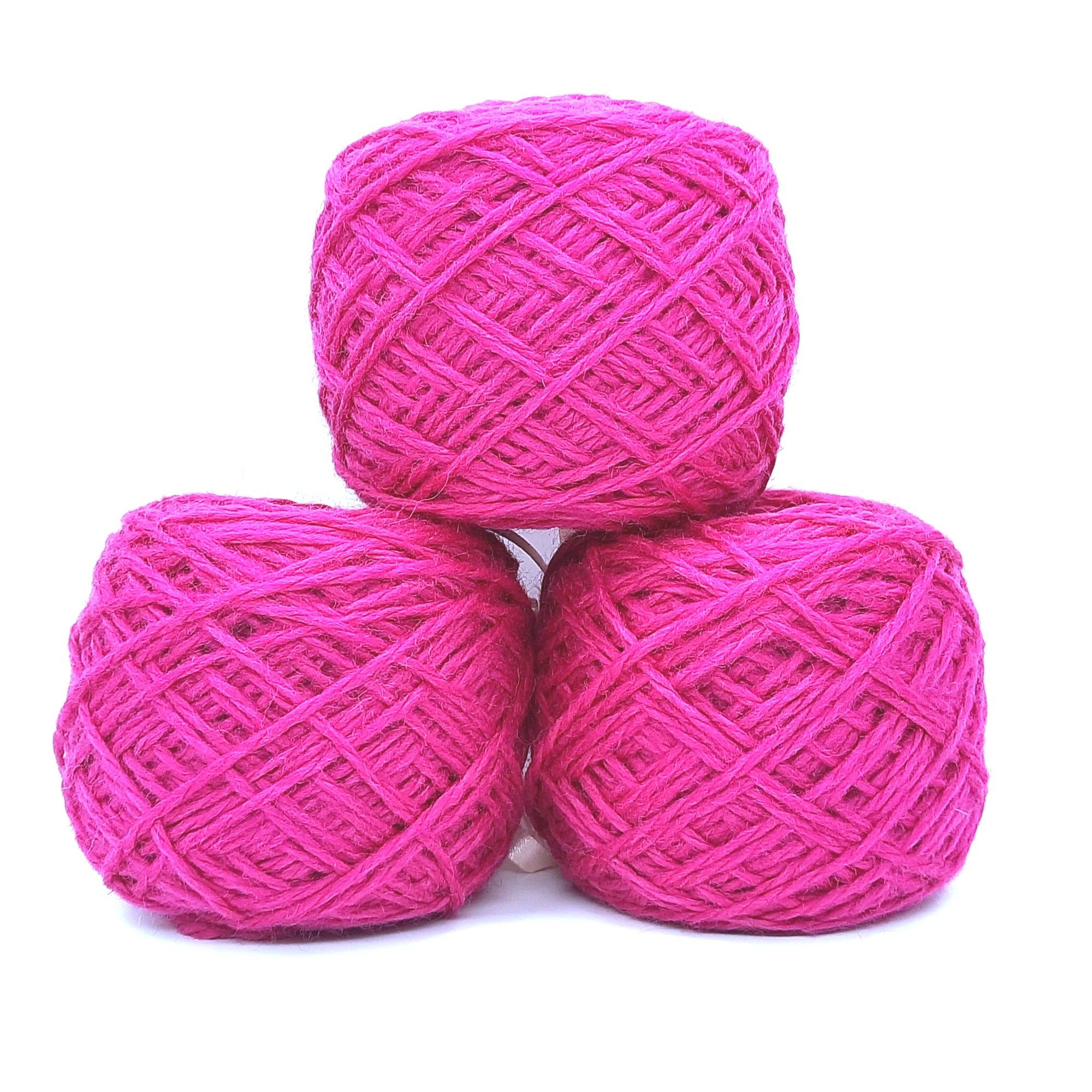 100% Merino Fucsia