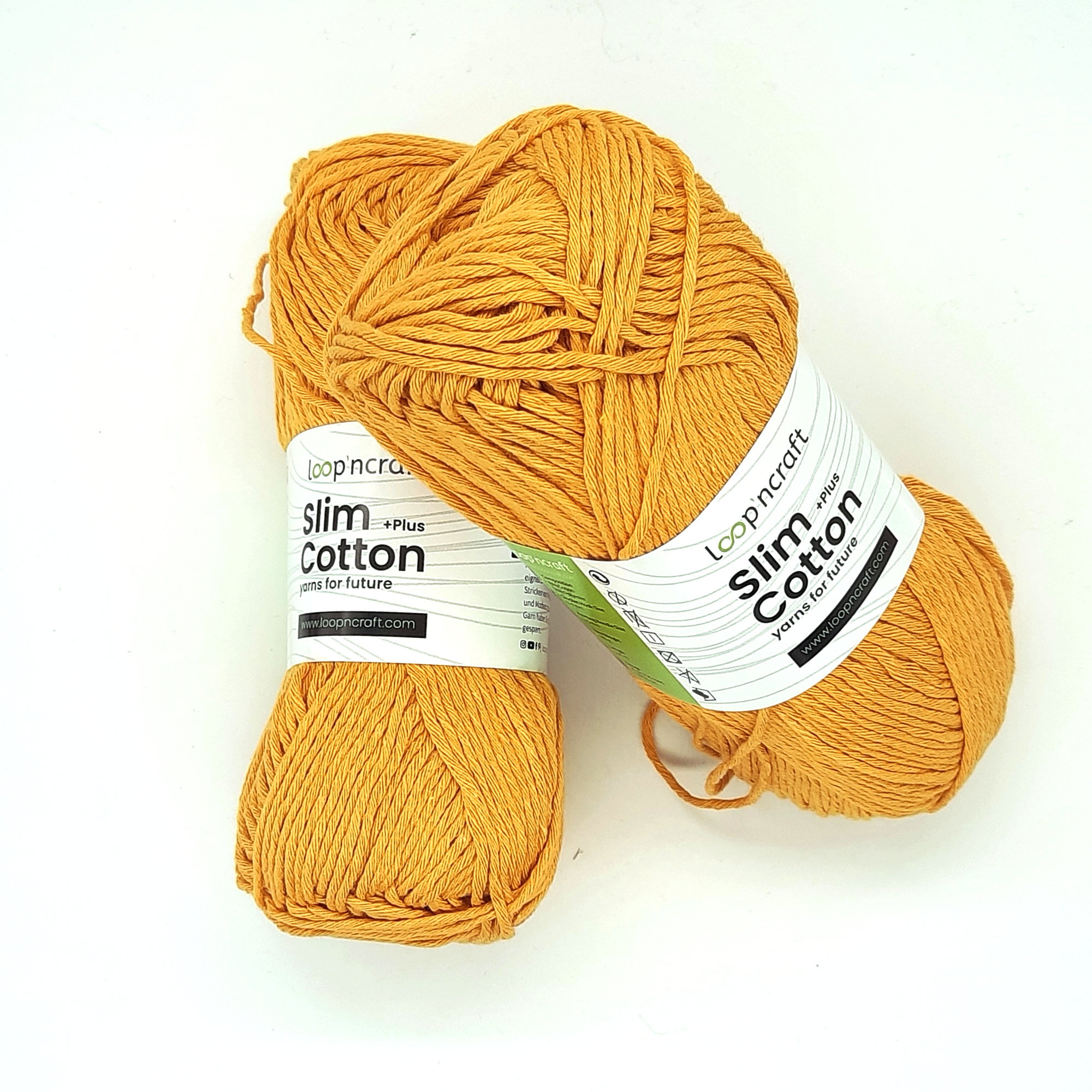 Cotone Riciclato Slim Giallo 100gr