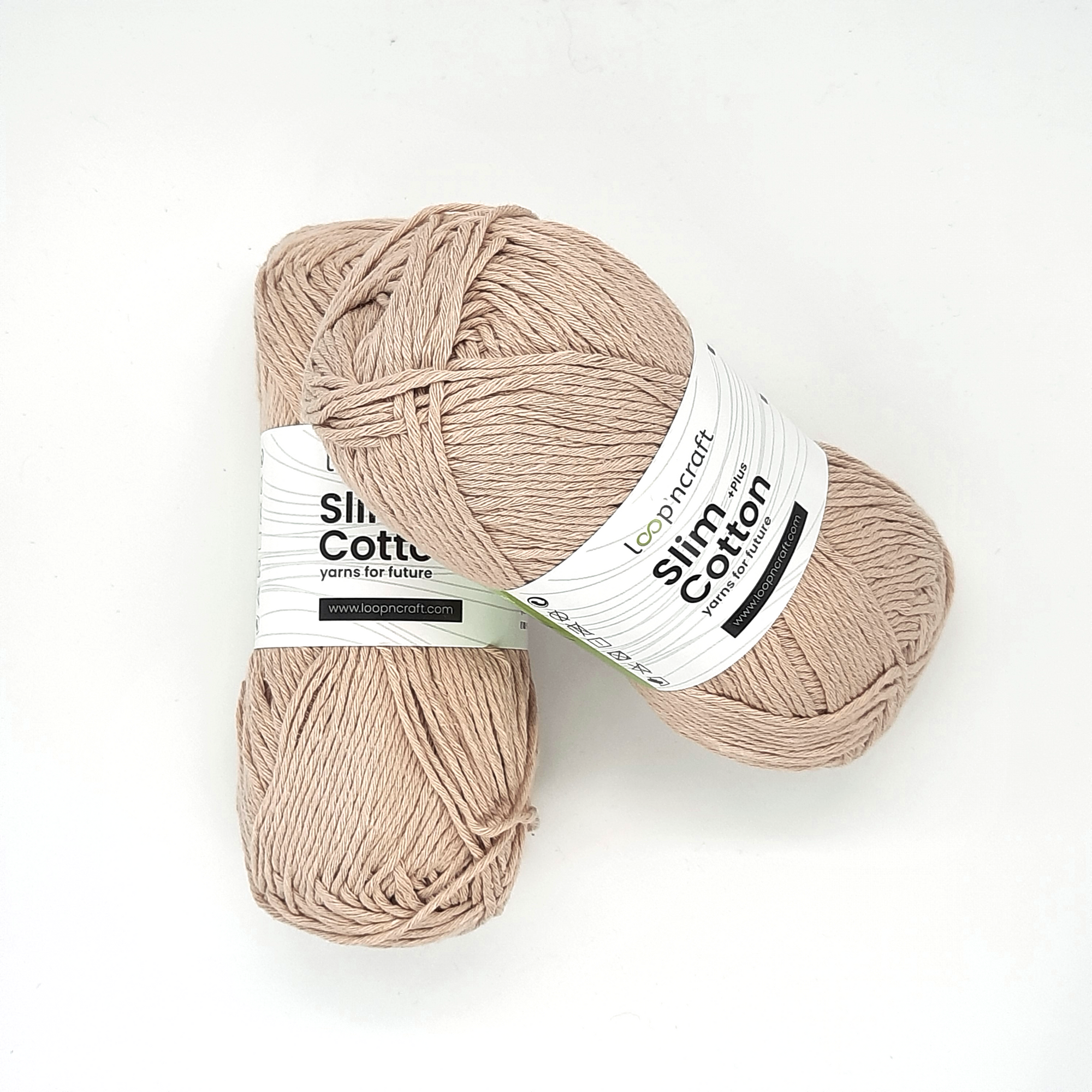 Cotone Riciclato Slim Beige 100gr