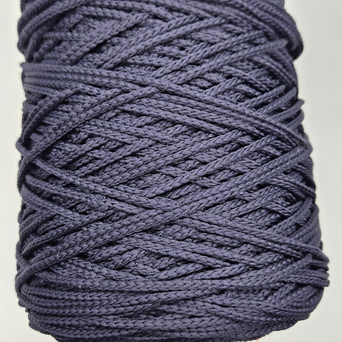 Cordino Elastico in Poliester Blu Notte