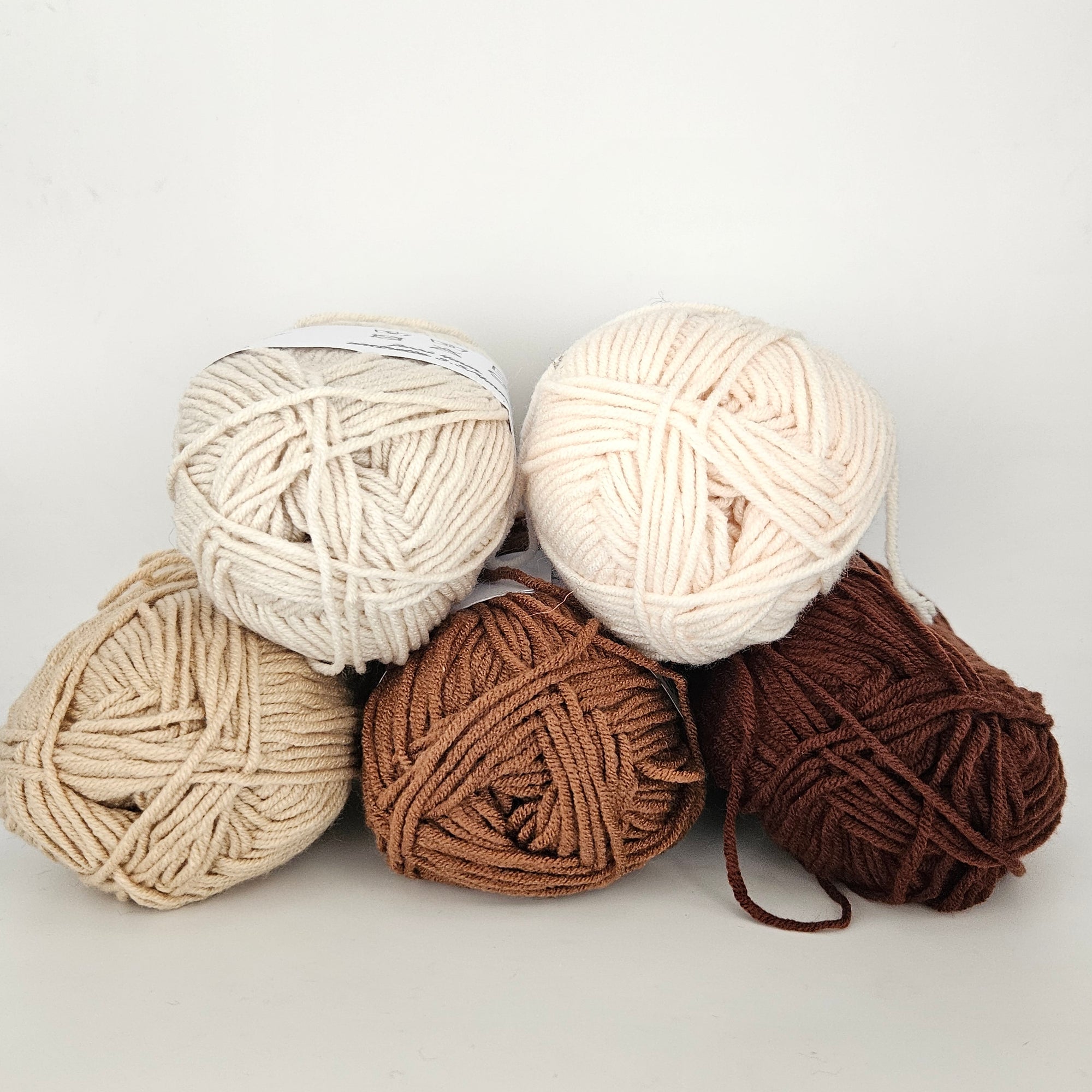 Fluffy Natural Kit, Baby Yarn 300gr