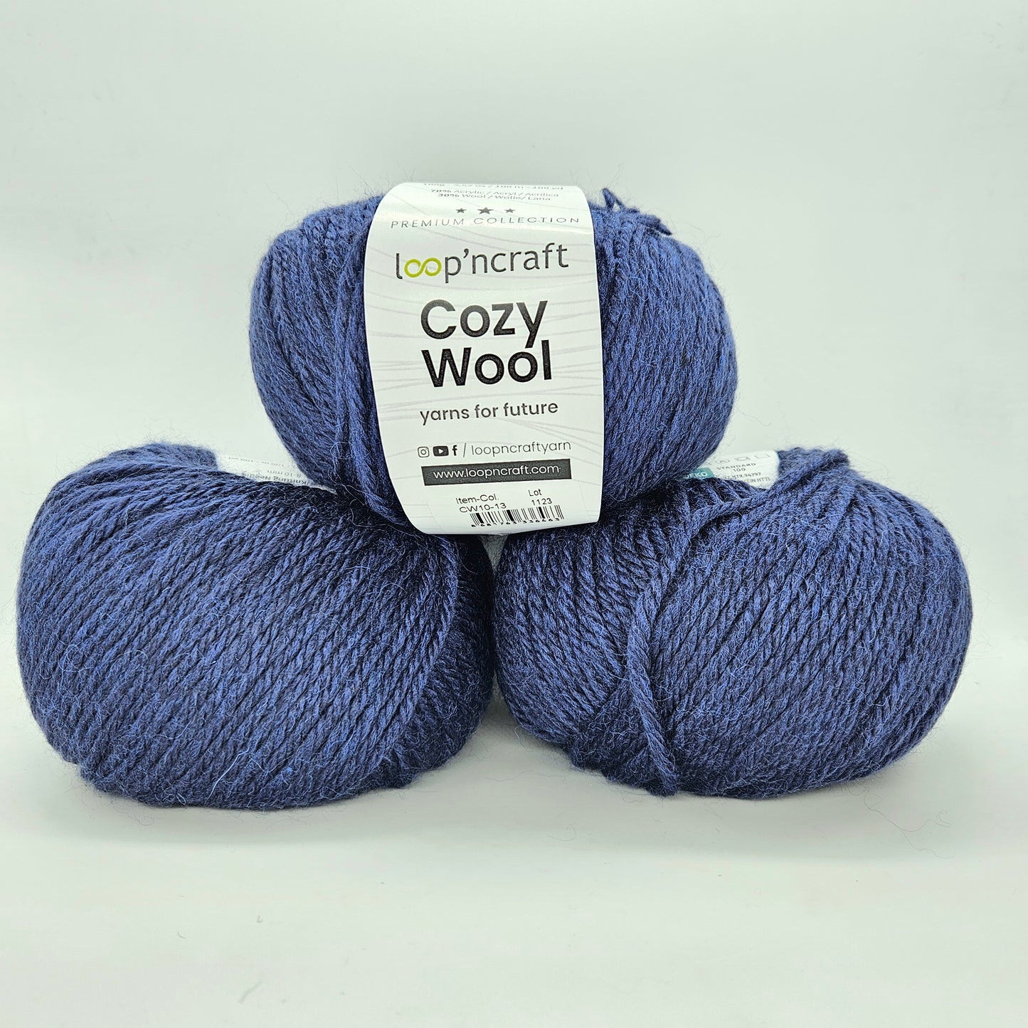 Cozy Wool Blu Mavy 100gr