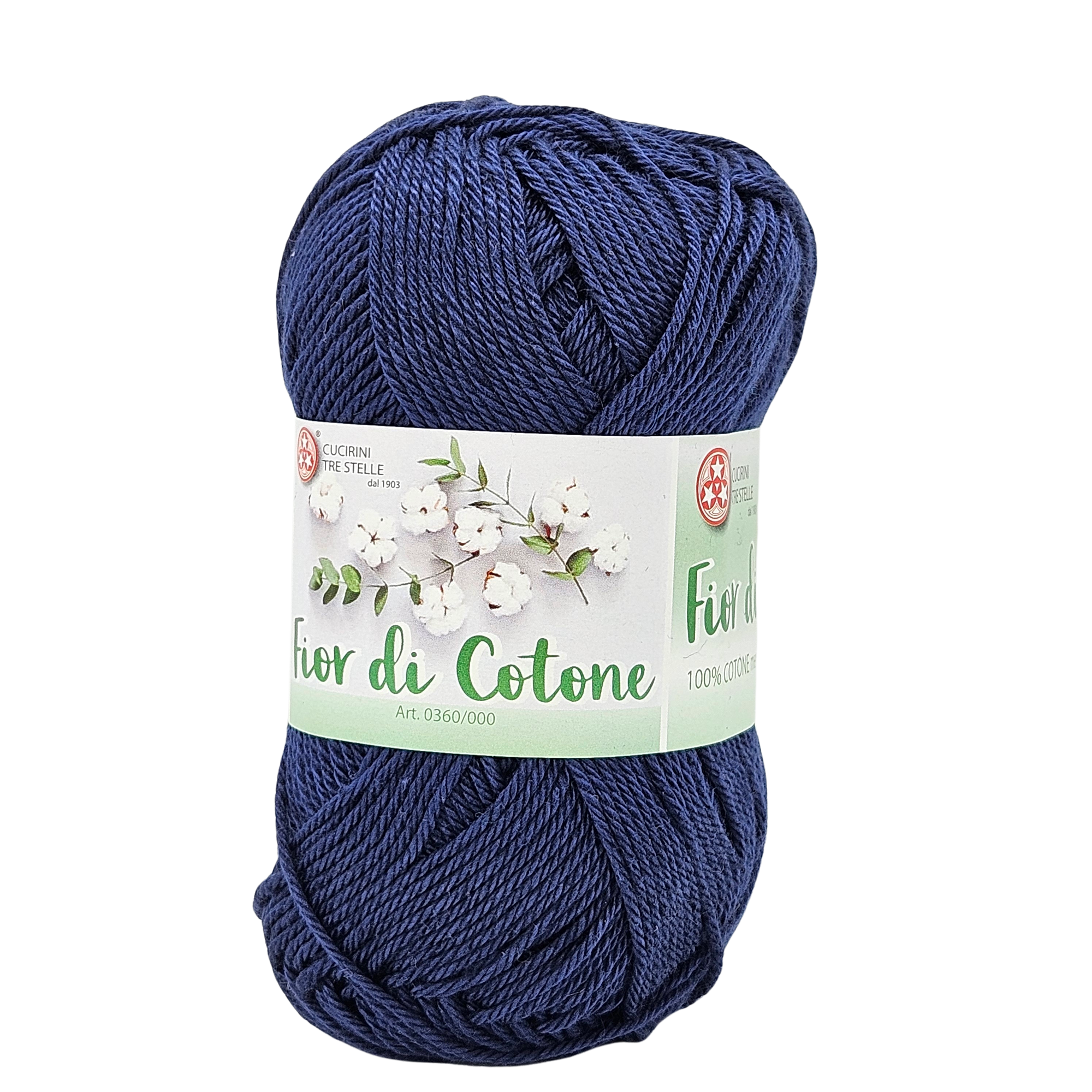Fior di cotone, cotone mercerizzato 50gr, 41 Colori Disponibili