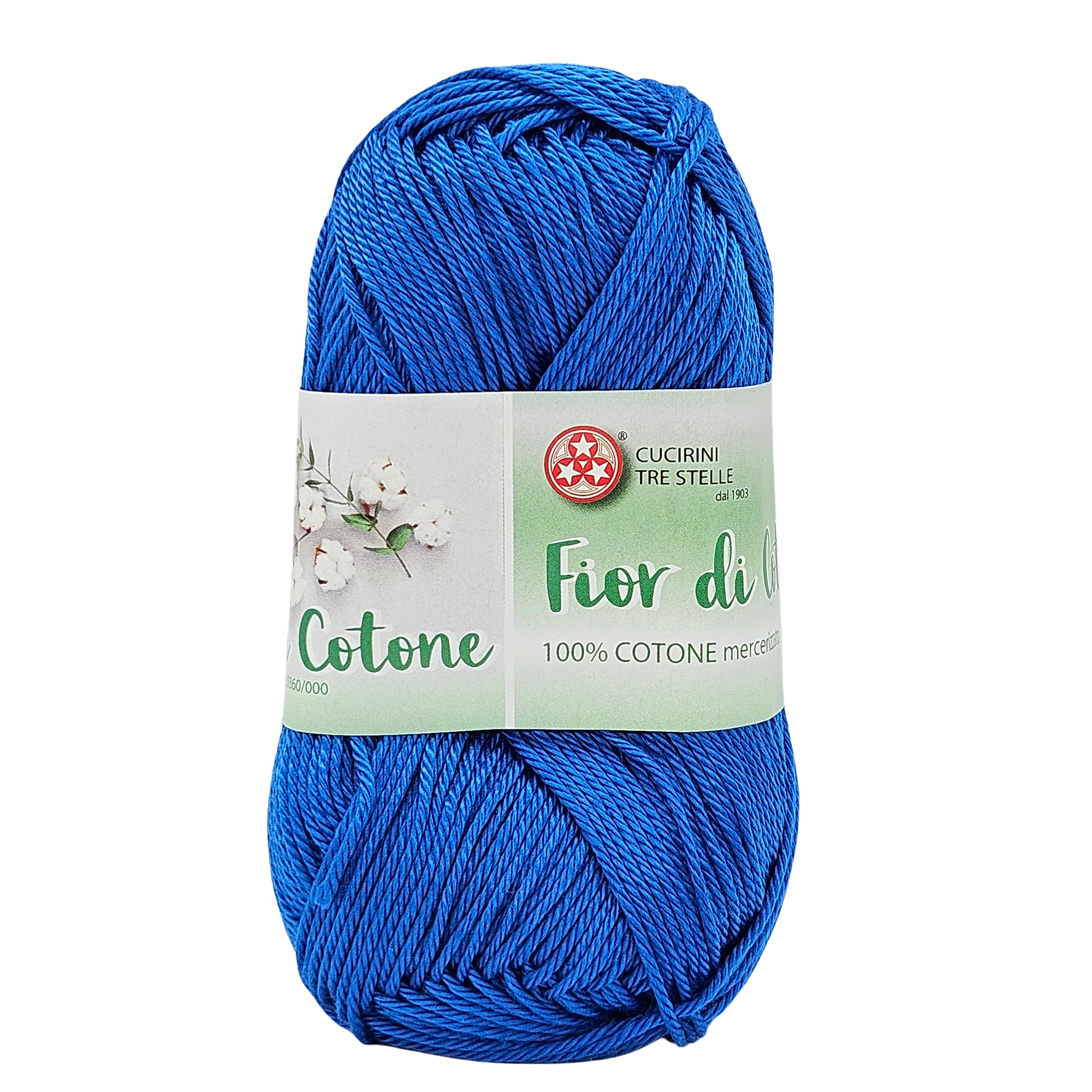 Fior di cotone, cotone mercerizzato 50gr, 41 Colori Disponibili
