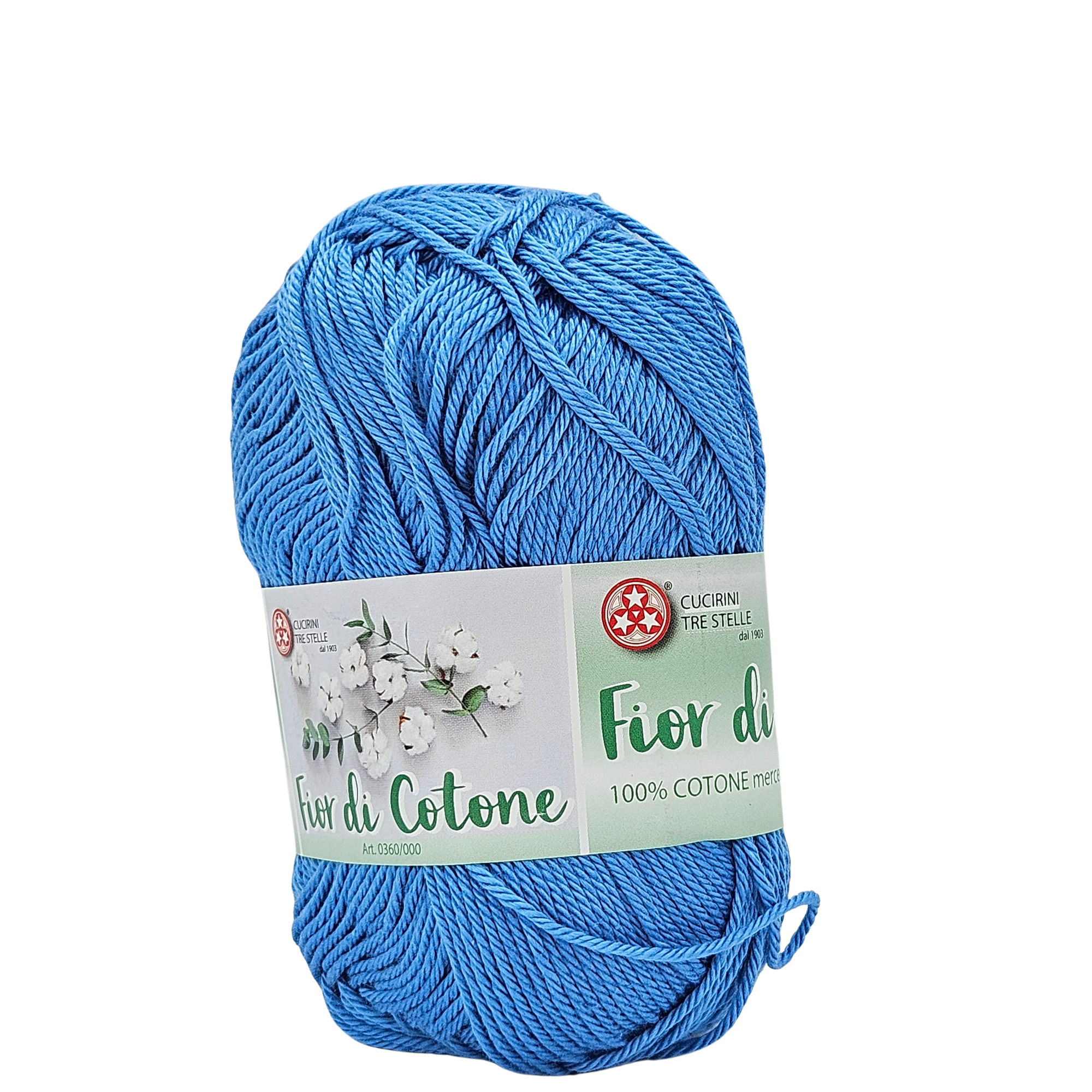 Fior di cotone, cotone mercerizzato 50gr, 41 Colori Disponibili