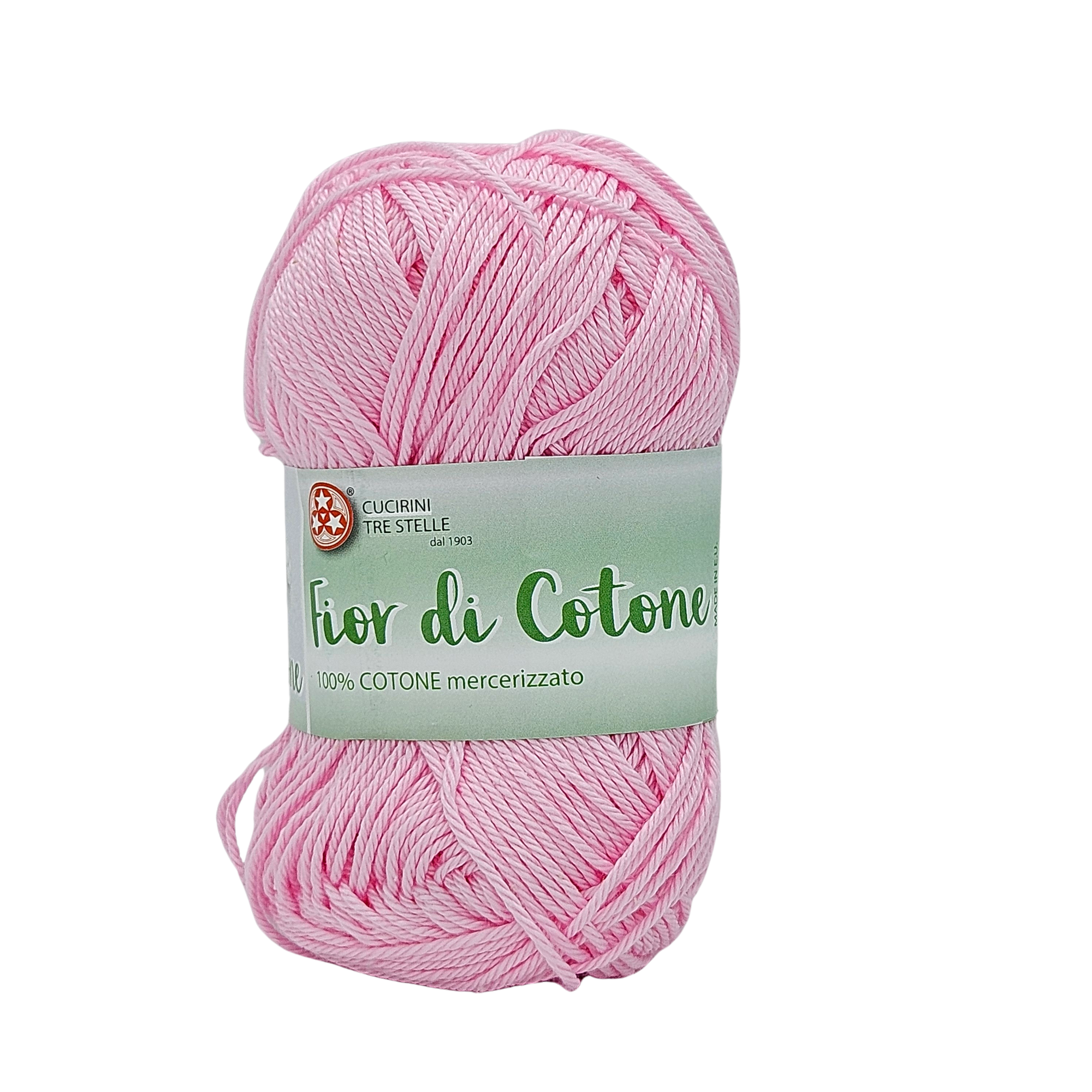 Fior di cotone, cotone mercerizzato 50gr, 41 Colori Disponibili