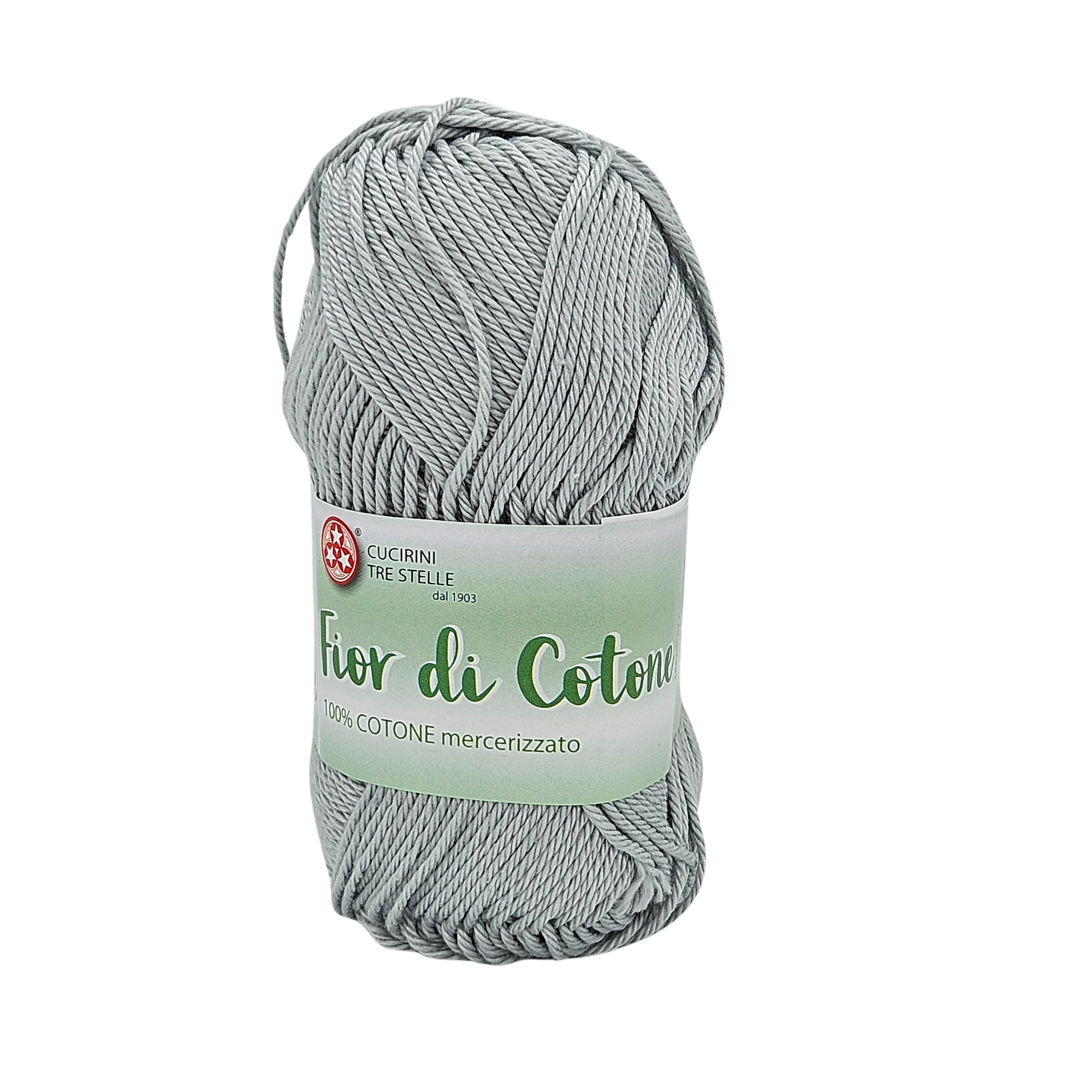 Fior di cotone, cotone mercerizzato 50gr, 41 Colori Disponibili