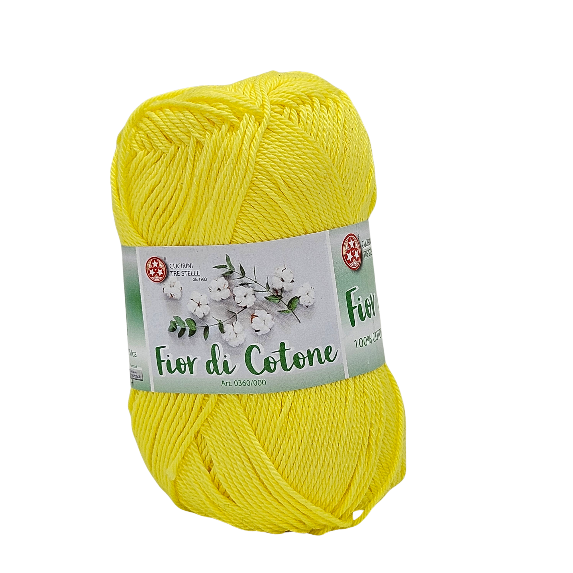 Fior di cotone, cotone mercerizzato 50gr, 41 Colori Disponibili