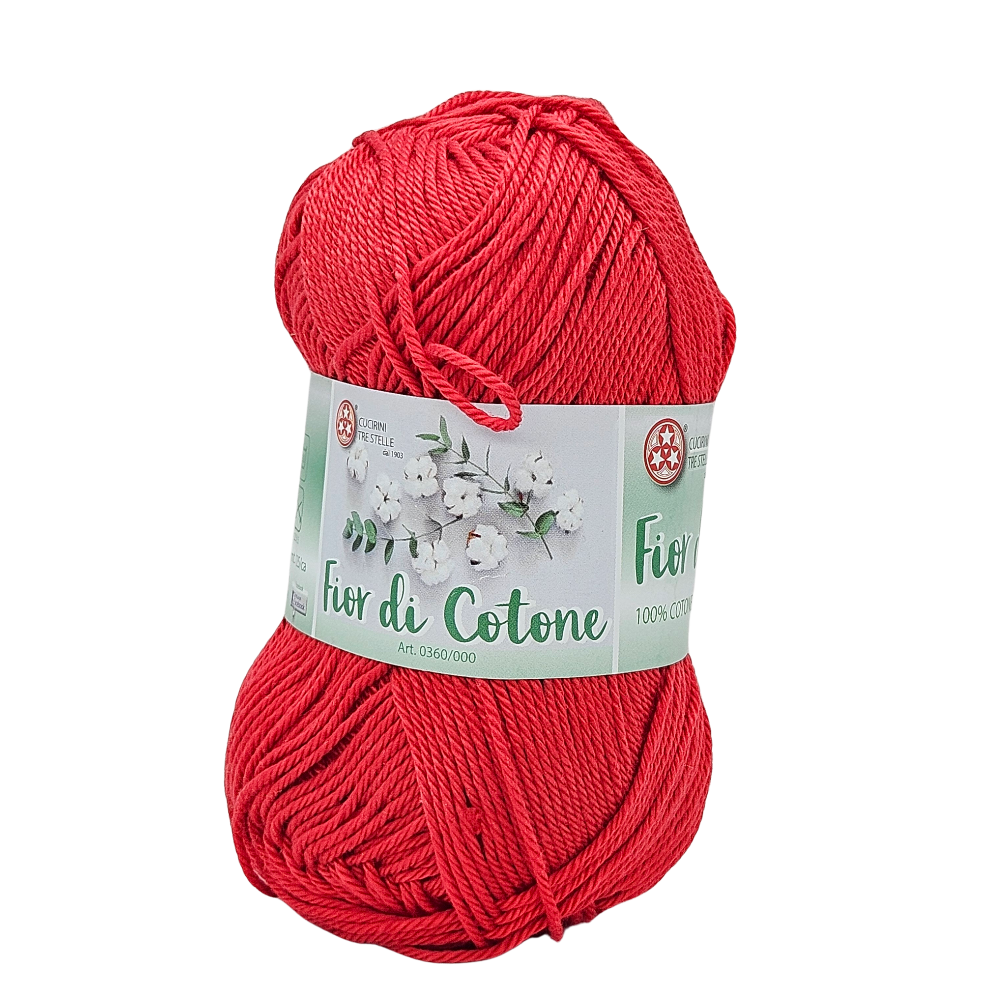 Fior di cotone, cotone mercerizzato 50gr, 41 Colori Disponibili