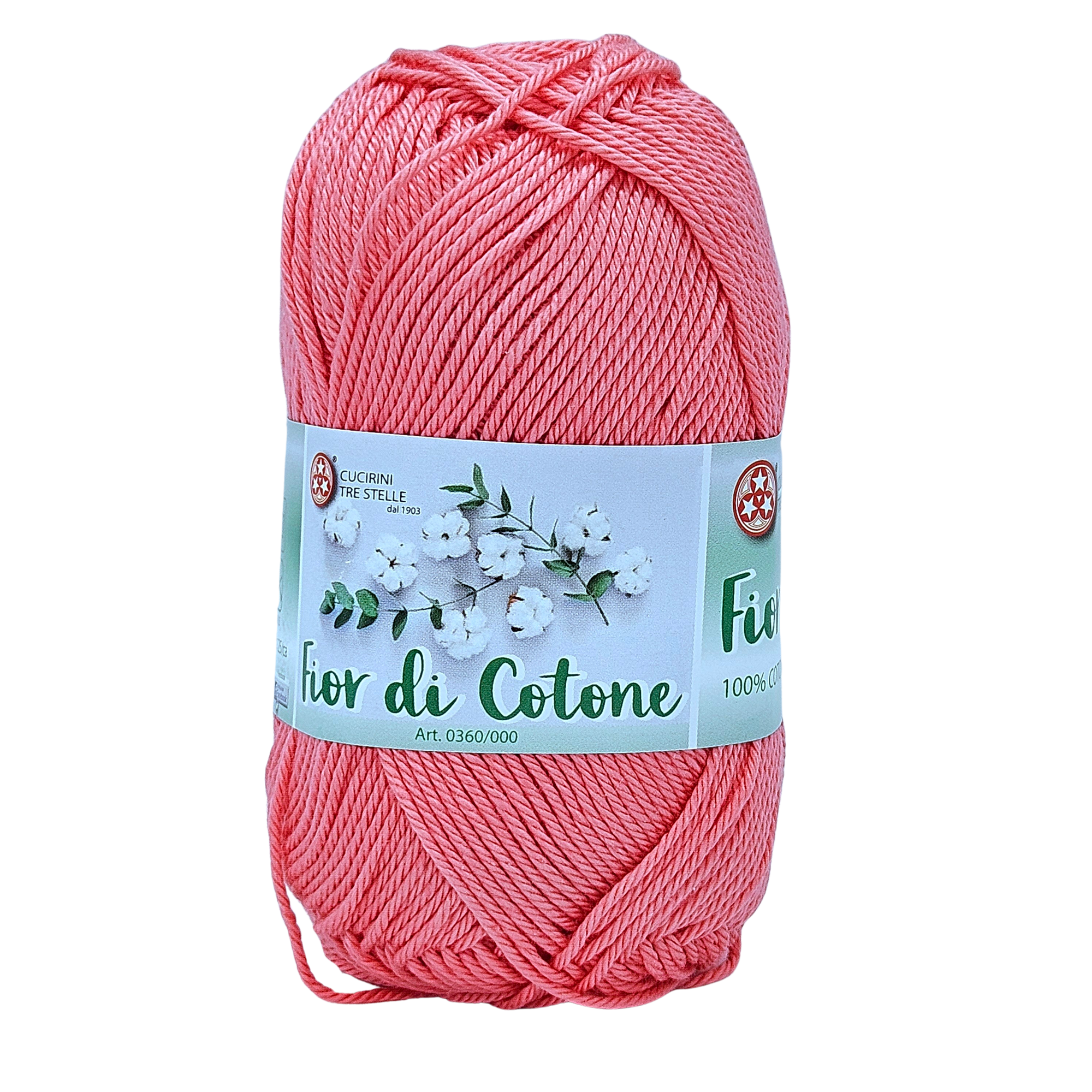 Fior di cotone, cotone mercerizzato 50gr, 41 Colori Disponibili