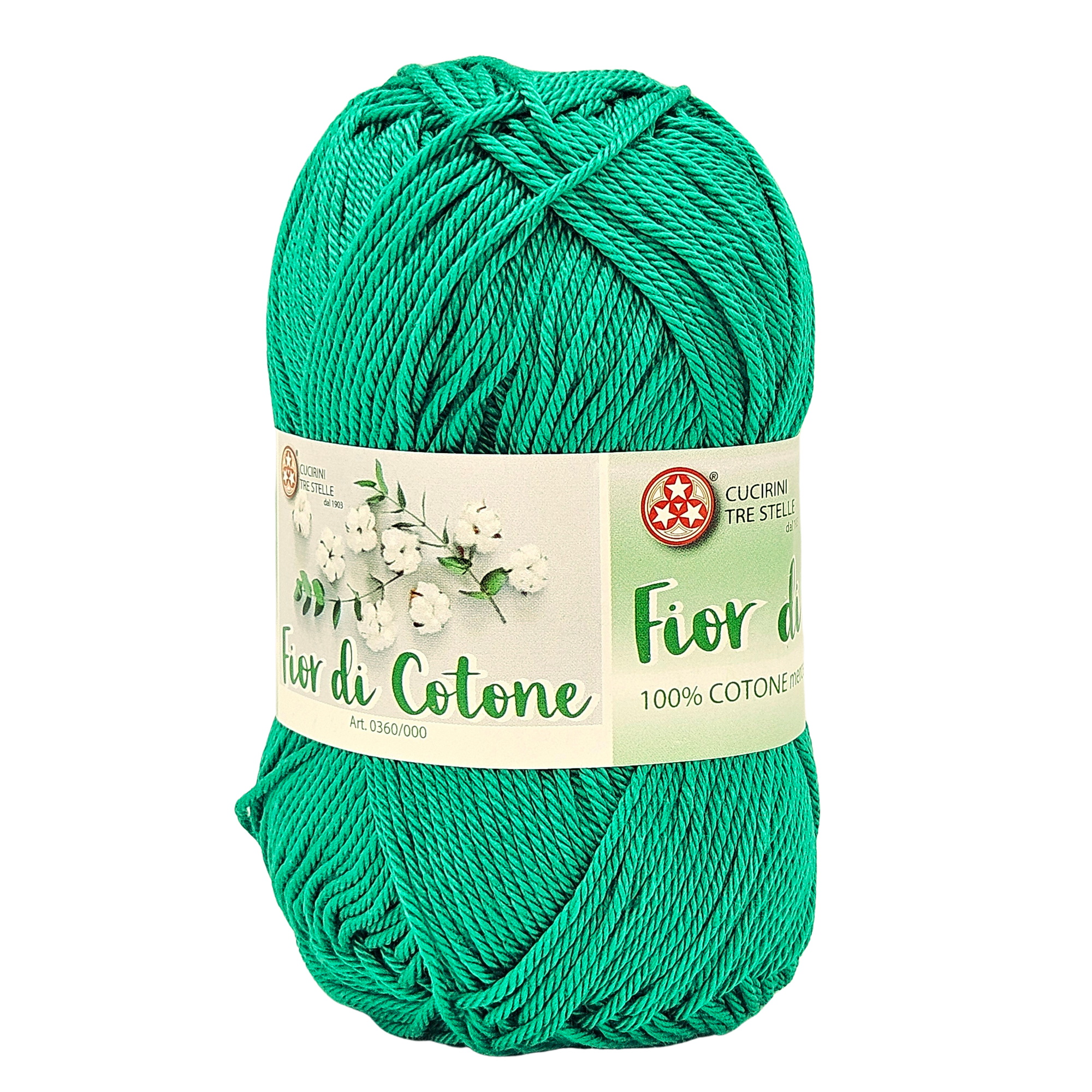 Fior di cotone, cotone mercerizzato 50gr, 41 Colori Disponibili