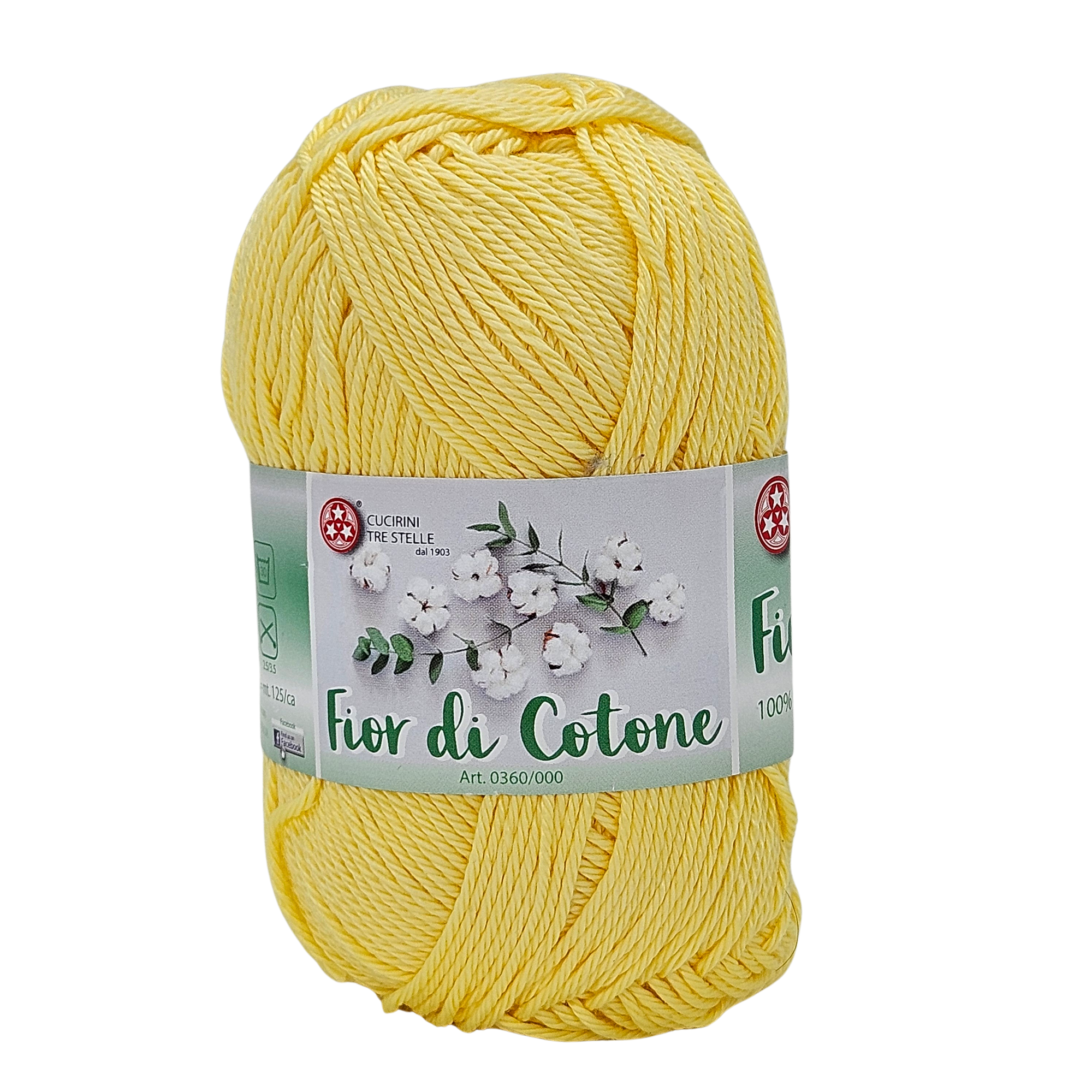 Fior di cotone, cotone mercerizzato 50gr, 41 Colori Disponibili