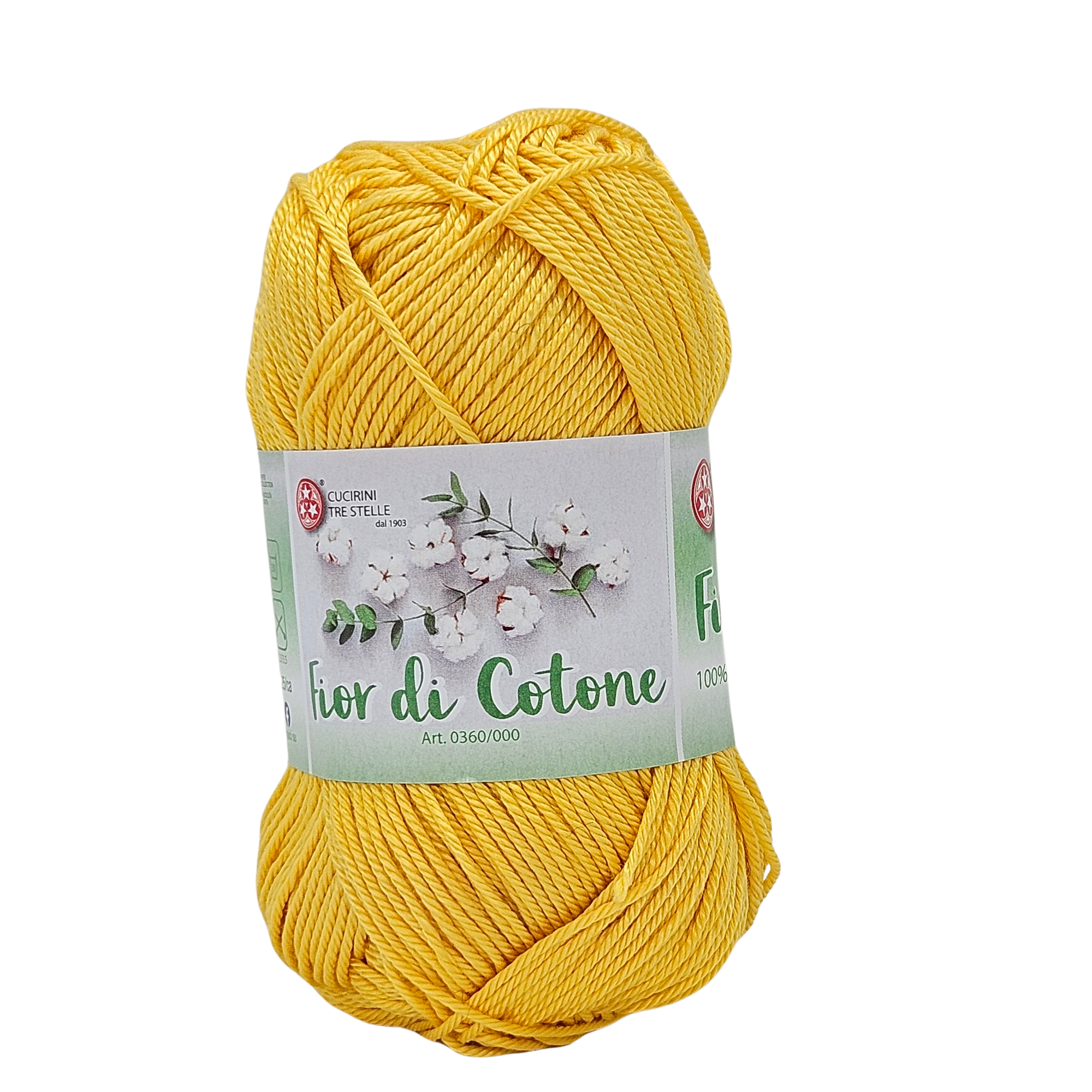 Fior di cotone, cotone mercerizzato 50gr, 41 Colori Disponibili