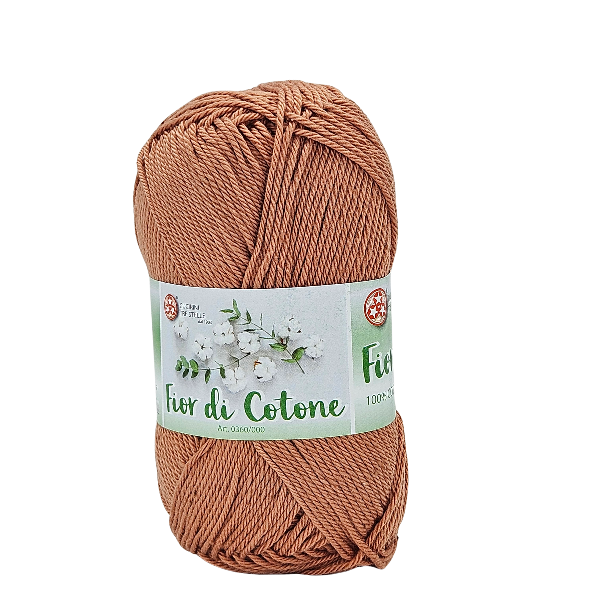 Fior di cotone, cotone mercerizzato 50gr, 41 Colori Disponibili