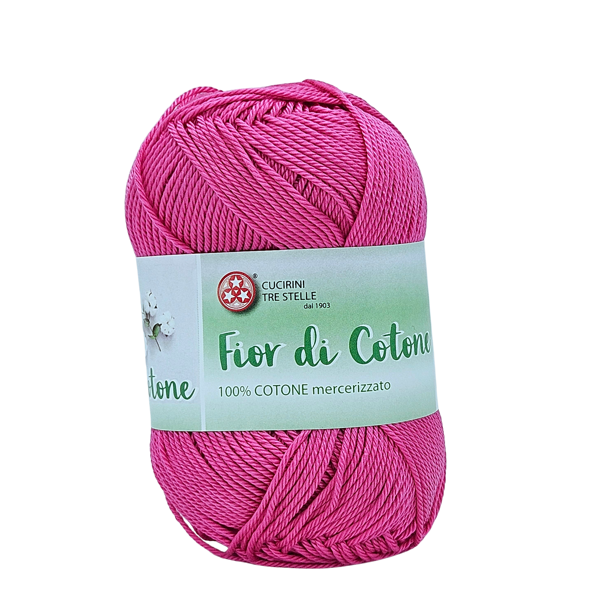 Fior di cotone, cotone mercerizzato 50gr, 41 Colori Disponibili