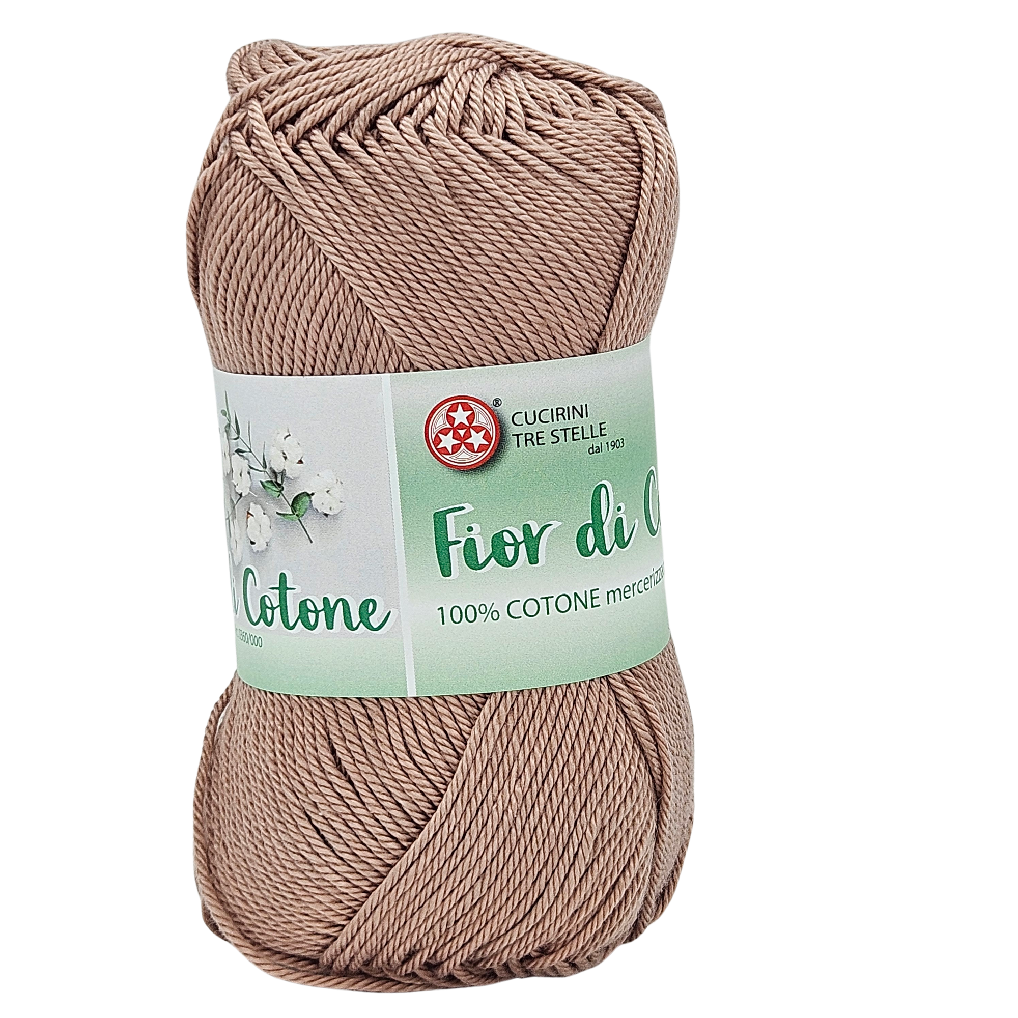 Fior di cotone, cotone mercerizzato 50gr, 41 Colori Disponibili