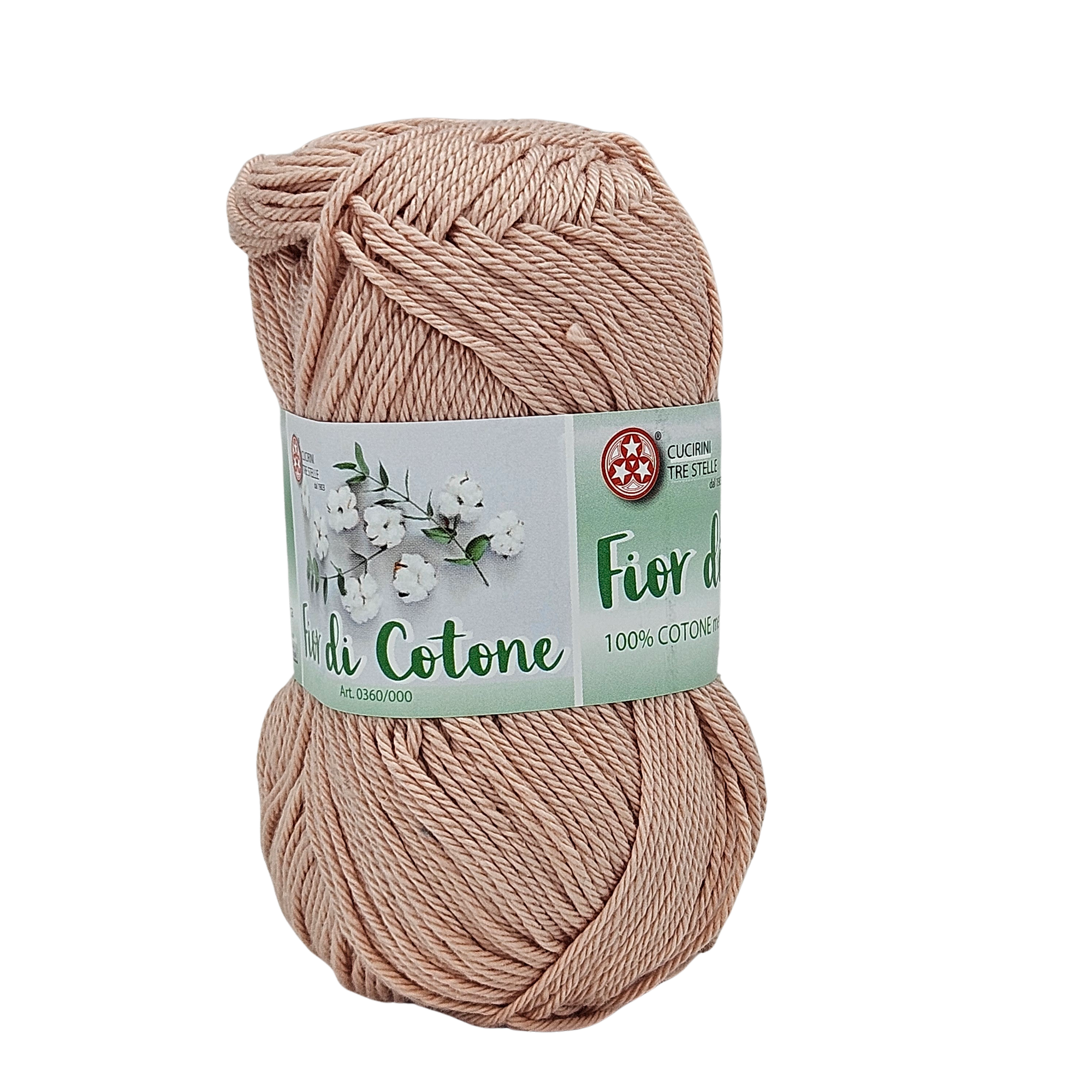 Fior di cotone, cotone mercerizzato 50gr, 41 Colori Disponibili