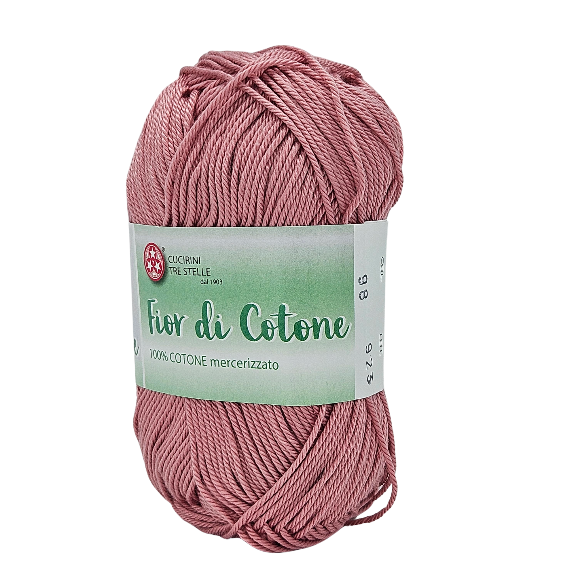Fior di cotone, cotone mercerizzato 50gr, 41 Colori Disponibili