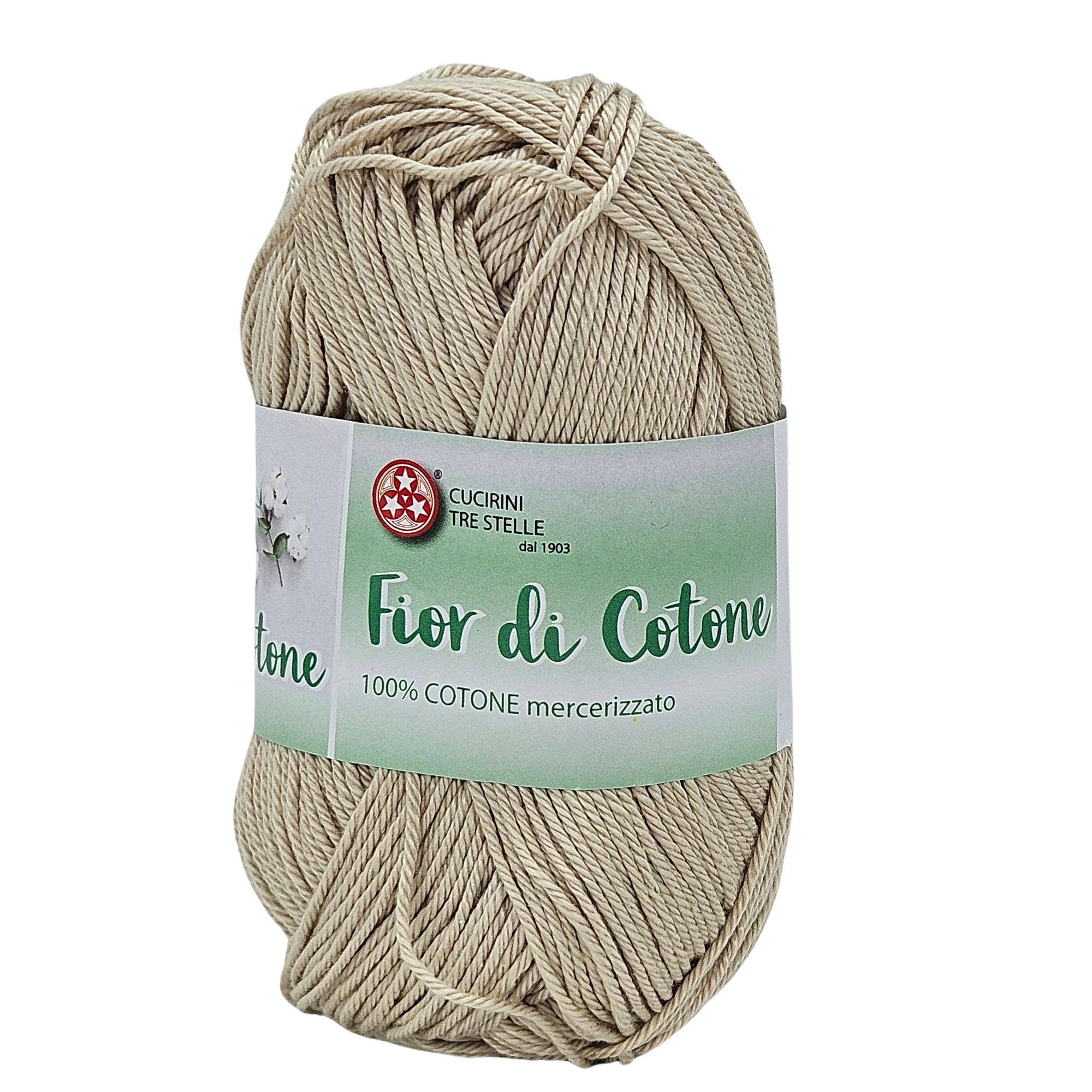 Fior di cotone, cotone mercerizzato 50gr, 41 Colori Disponibili