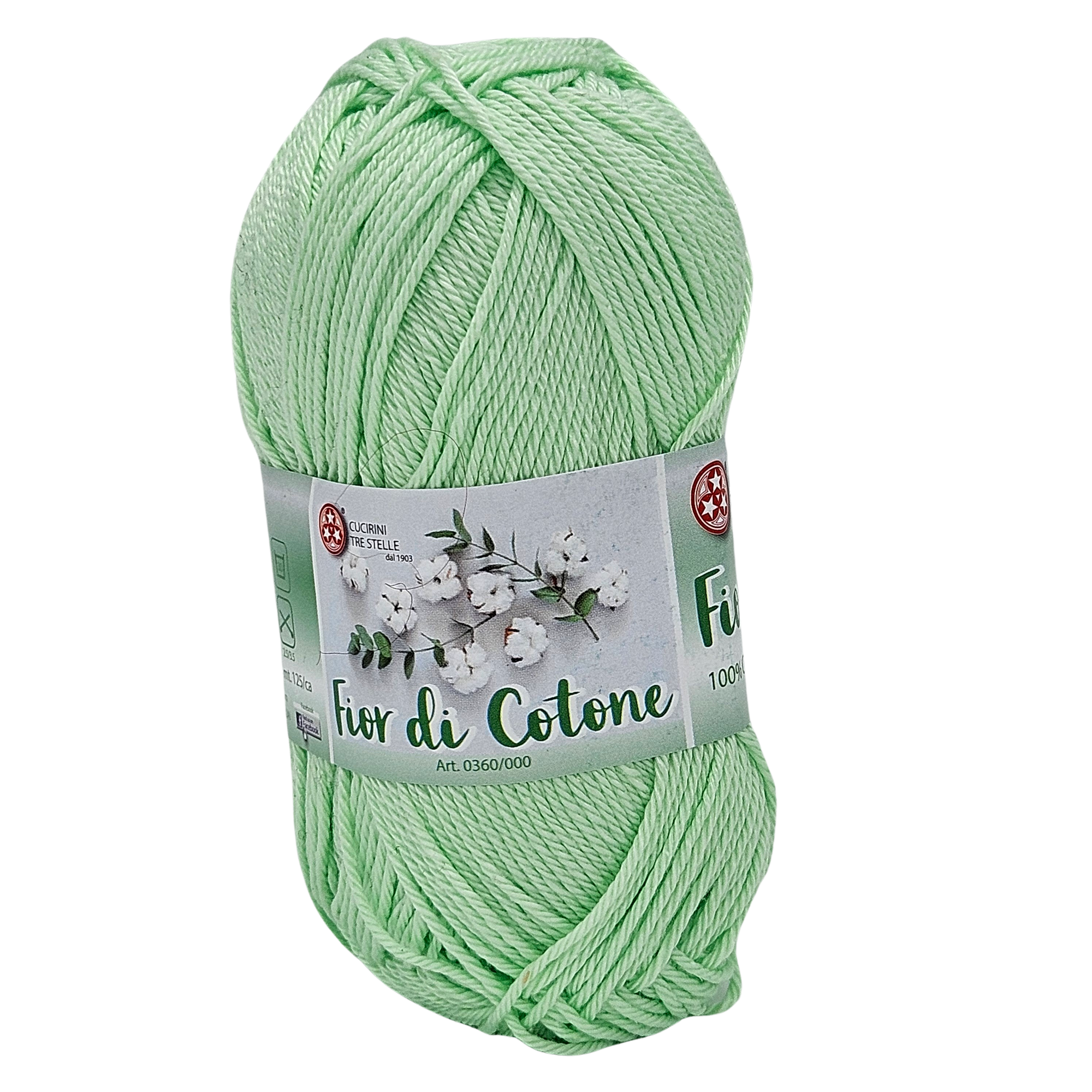 Fior di cotone, cotone mercerizzato 50gr, 41 Colori Disponibili