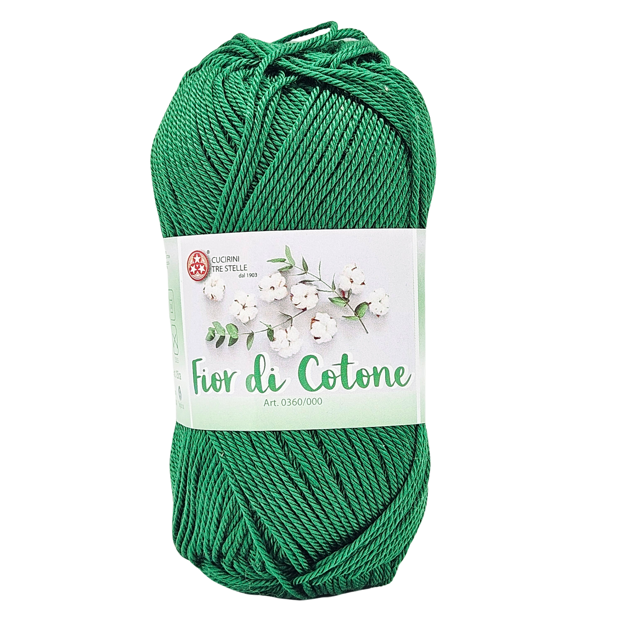 Fior di cotone, cotone mercerizzato 50gr, 41 Colori Disponibili