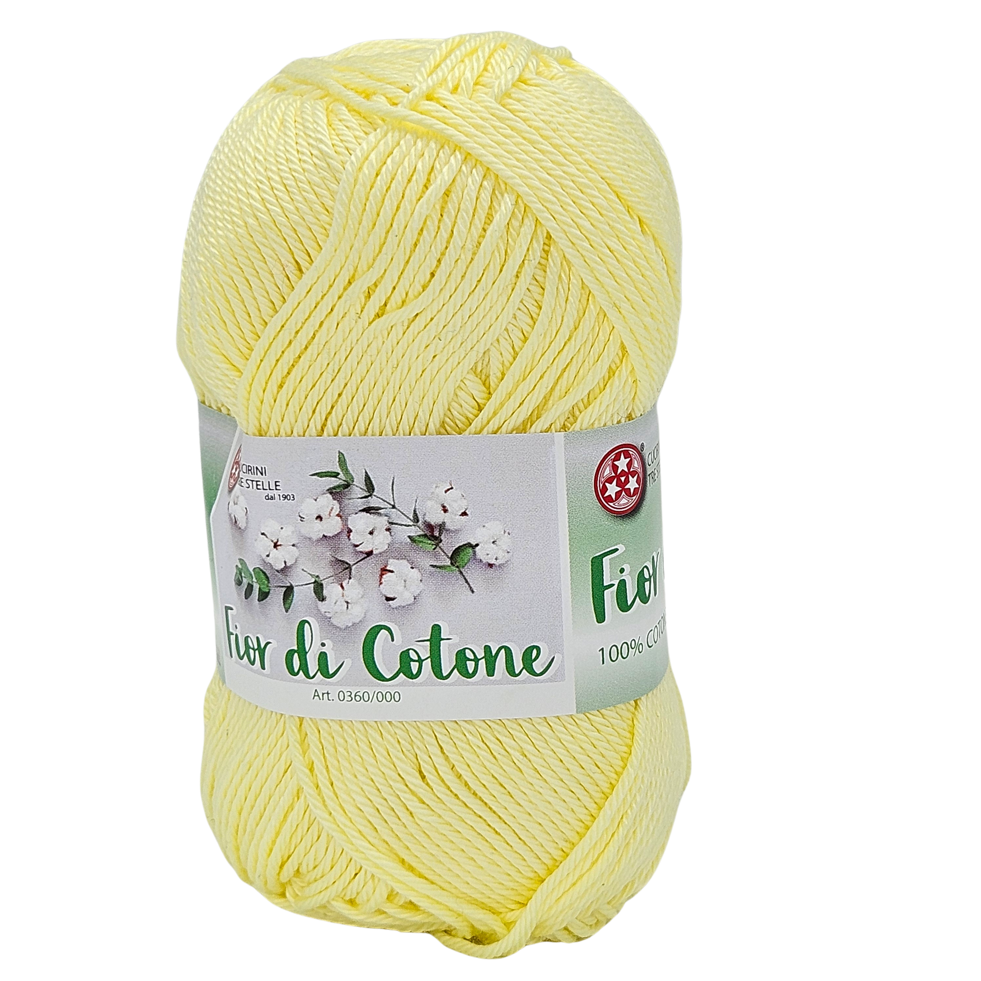 Fior di cotone, cotone mercerizzato 50gr, 41 Colori Disponibili