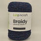 Cordino Brady Blu e Lurex Multicolor 250gr
