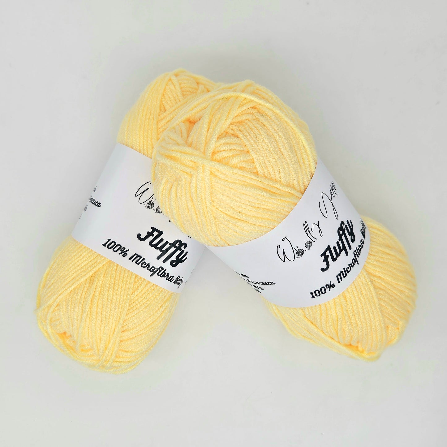 Fluffy Giallo Pastello, Filato Baby N.16