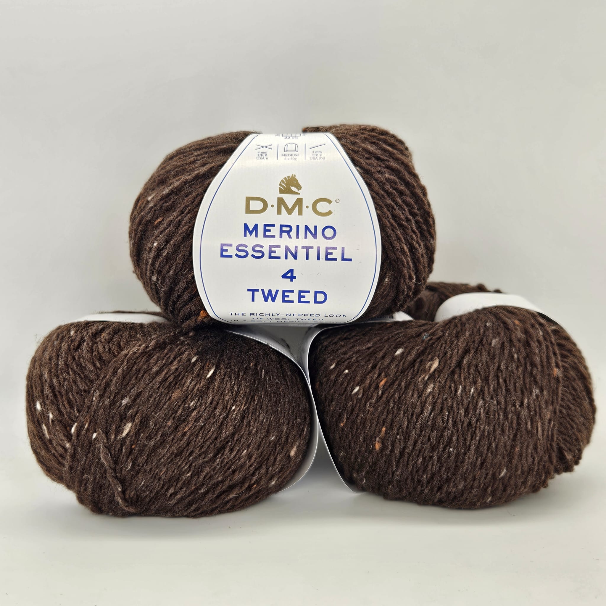DMC Merino Essentiel 8 - Gomitolo Di Lana Morbidissima Per Maglia (100g / 80m) - Colore 8152