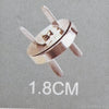 Chiusura magnetica argento 1.8 cm 4pz