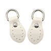 Ganci con anelle in pelle 2pz