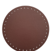 Fondo Tondo 22cm in eco pelle