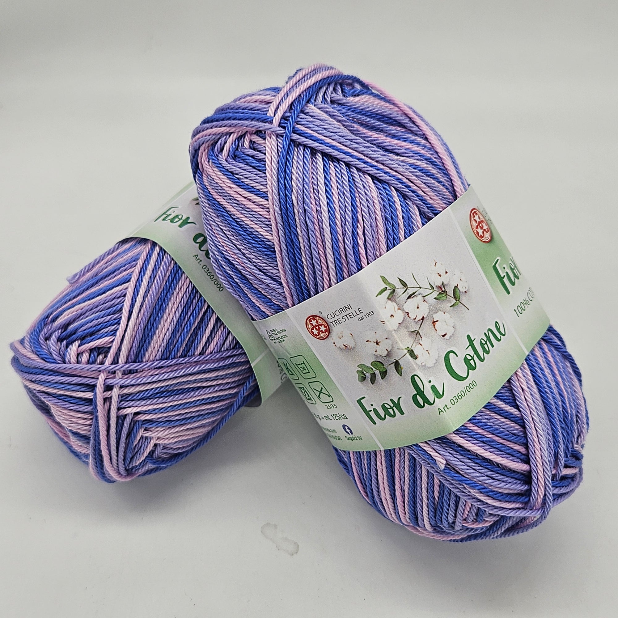 Fior di Cotone Sfumato 12 colorazioni