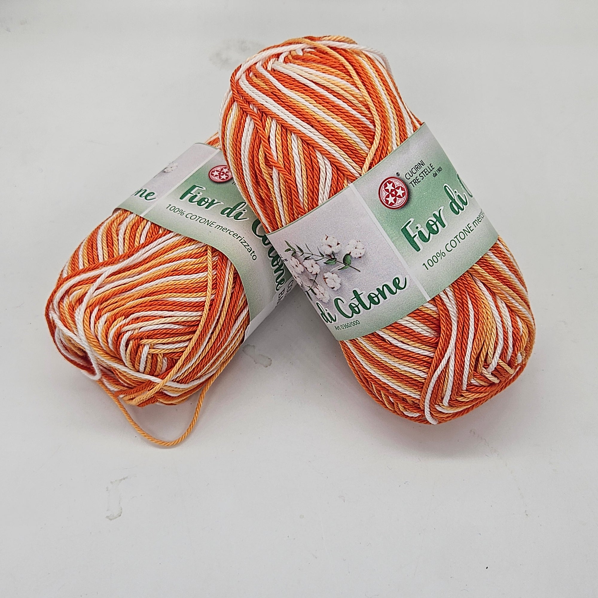 Fior di Cotone Sfumato 12 colorazioni