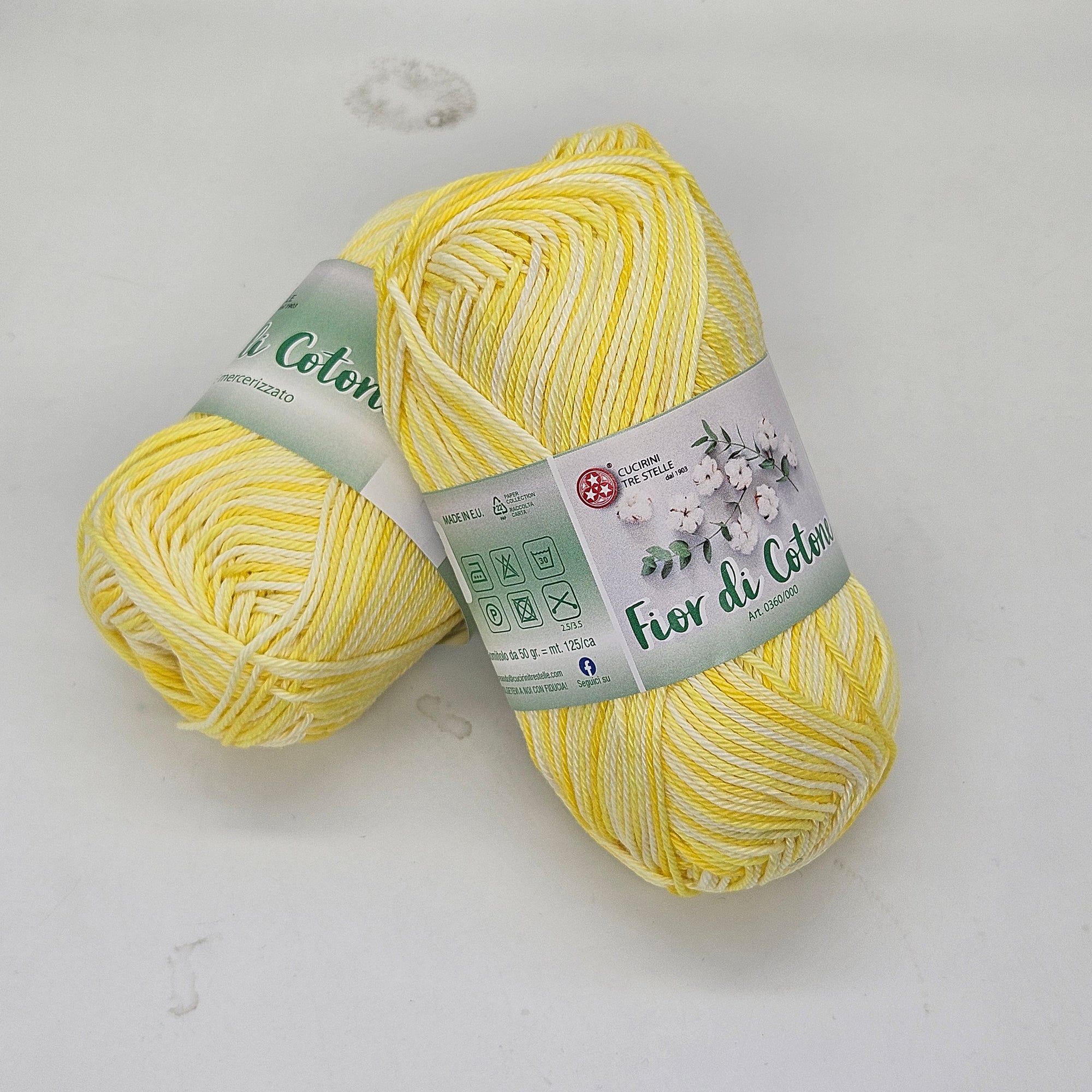 Fior di Cotone Sfumato 12 colorazioni