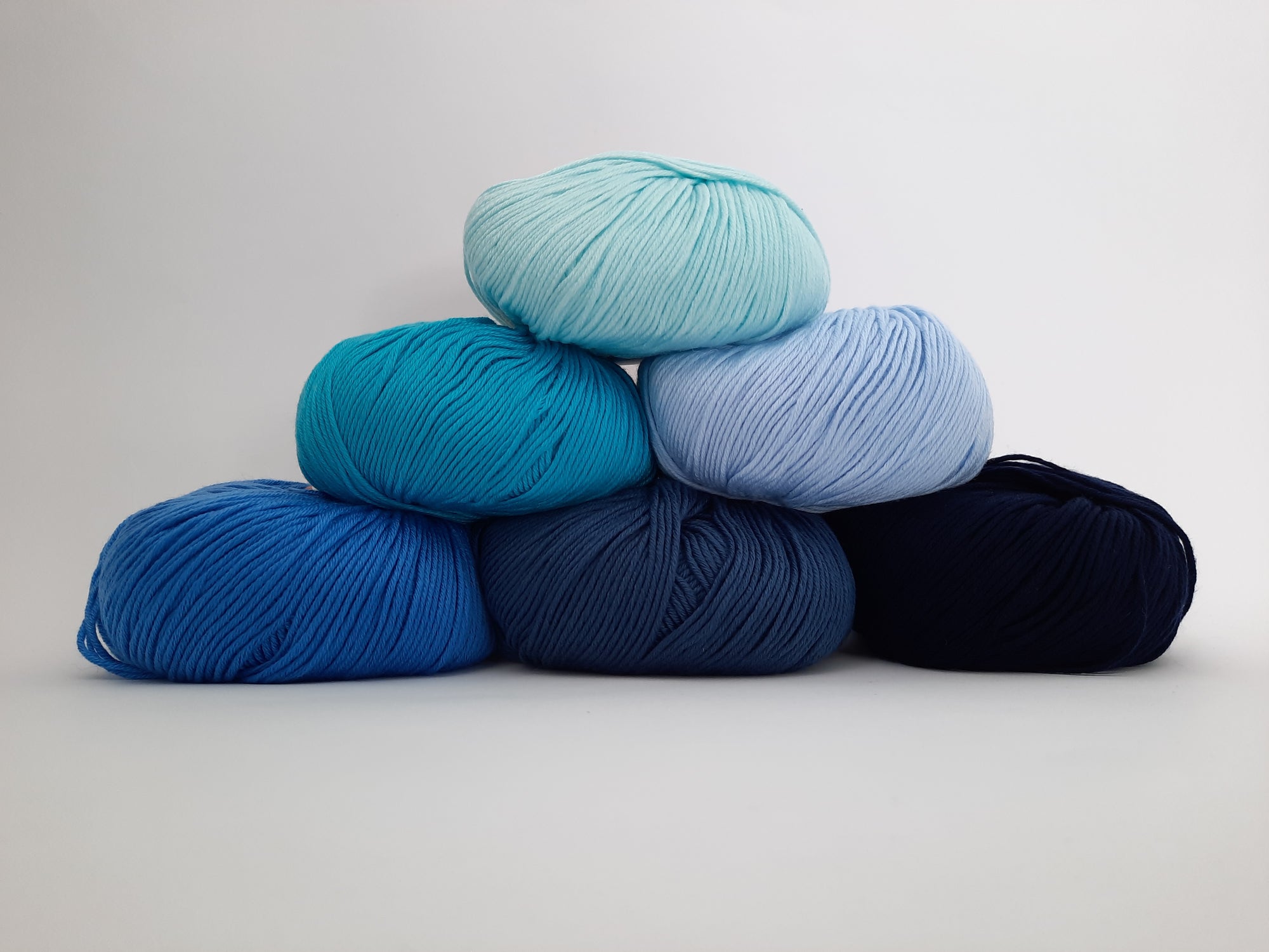 kit de tonos azules