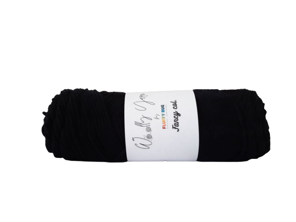 Microfiber Woolly Black col. 22