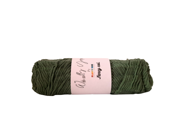 Microfibra Woolly Verde Muschio col.68