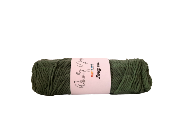 Microfibra Lana Verde Musgo col.68