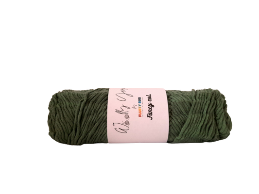 Microfibre Woolly Green Musk col.68