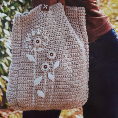 Simple crochet bag pattern