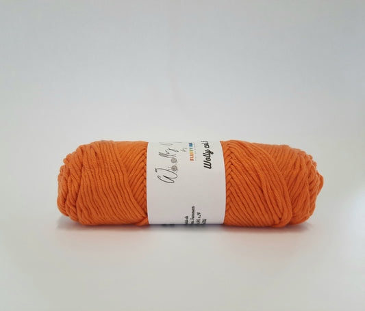 Mikrofaser Woolly Orange Farbe 78