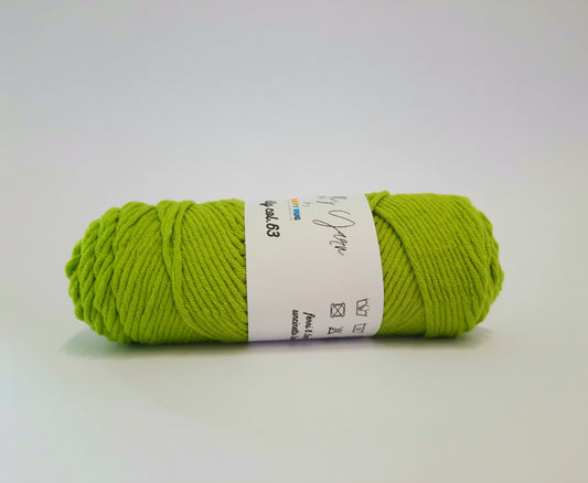 Woolly Pistachio Green Mikrofaser Col. 63