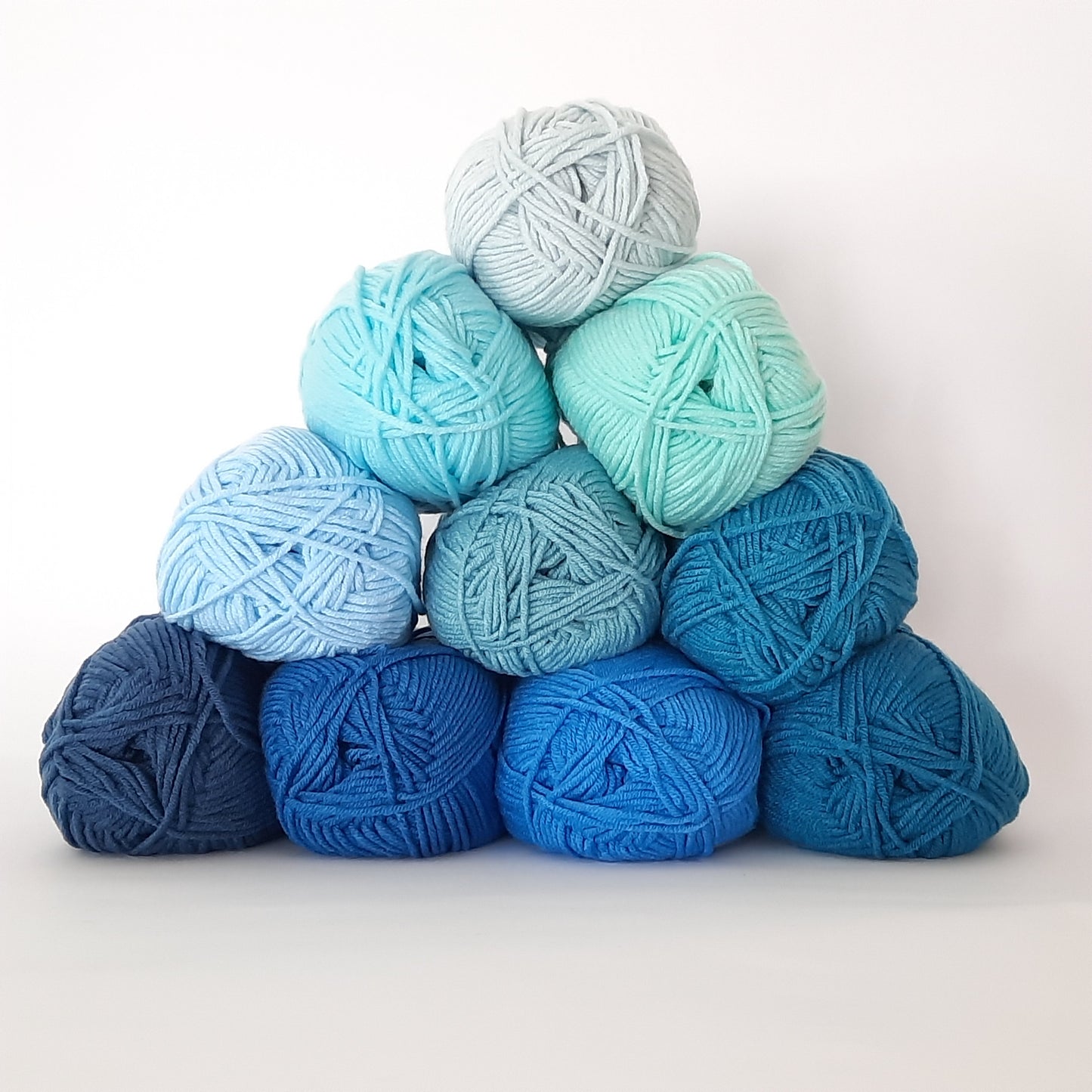 Fluffy Blue Kit, Baby Yarn 500gr