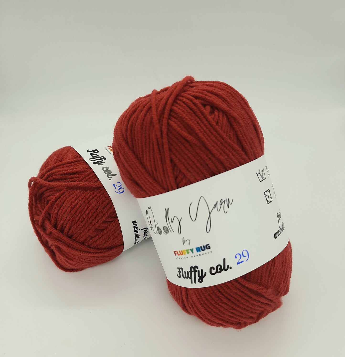 Fluffy Ruby Red, Baby Yarn N.29