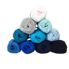 Trousse Granny bleue en coton mercerisé 500gr